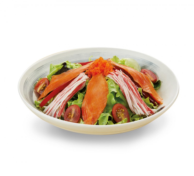 สลัดปลาแซลมอน